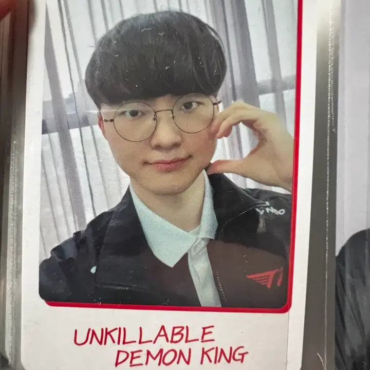[BUNJANG] T1 Faker Ball Heart Selfie Polaroid Photocard / T1 페이커 볼 하트 셀카 폴라로이드 사진 양도합니다!