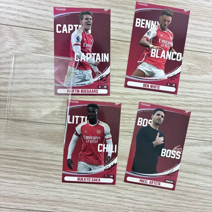 [BUNJANG] Arsenal Player Photocard / 아스날 포토카드