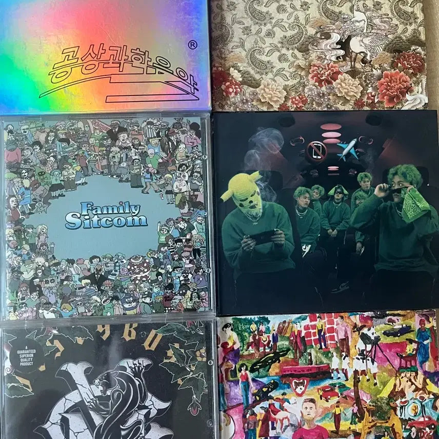 [BUNJANG] Kid Milli, Giriboy, Lijun, Oohyo, VMC, J_da_zeal, Hip Hop CD Bundle / 리짓군즈 패밀리시트콤 / 기리보이 공상과학음악