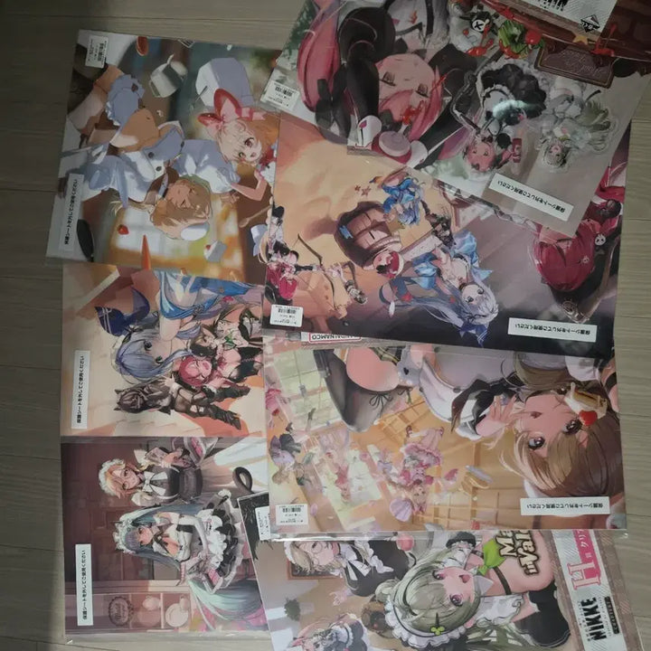 [BUNJANG] Niki Chapter 7 H-Type Clear Poster Set (Sealed) / (미개봉) 니케 챕터7 H상 클리어 포스터 전 7종 + 중복 3종