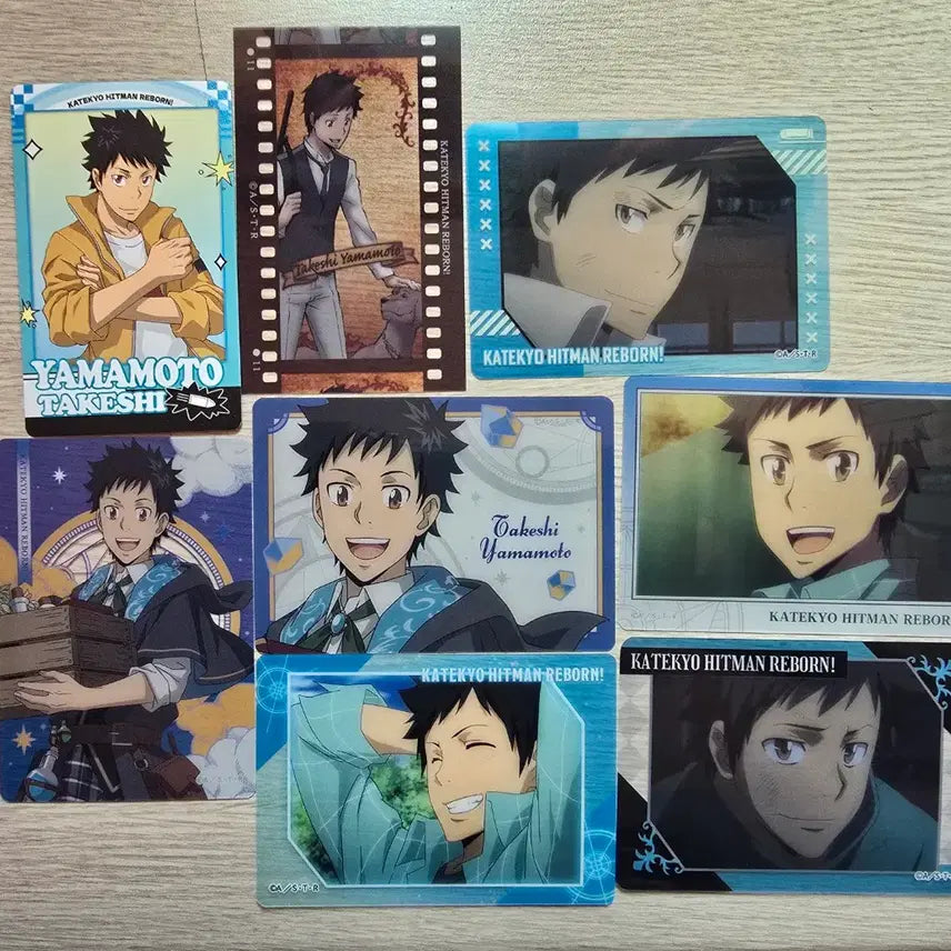 [BUNJANG] Katekyo Hitman Reborn! Takeshi Yamamoto Photocard Bundle Set / 가히리 가정교사히트맨리본 야마모토 타케시 일괄판매