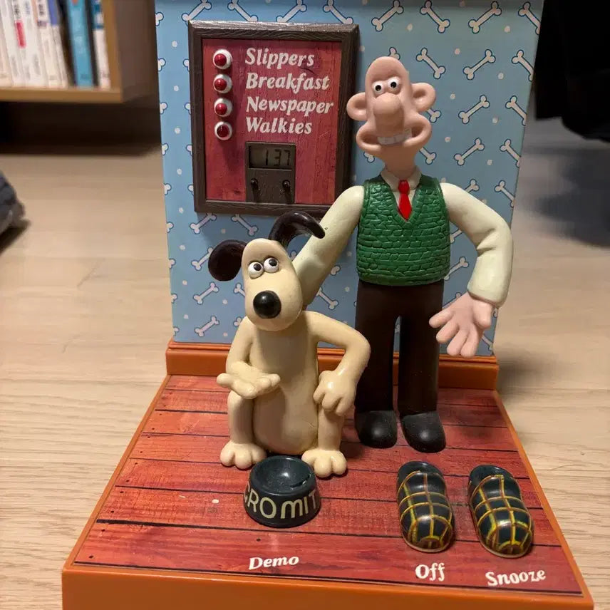 [BUNJANG] Wallace &amp; Gromit Alarm Clock / 월레스와 그로밋 알람시계