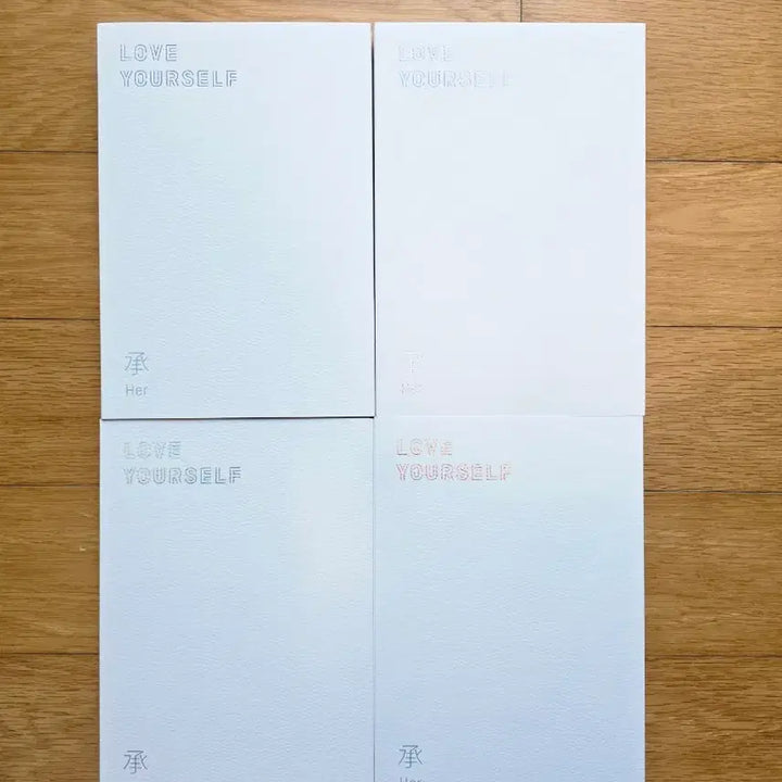 [BUNJANG] BTS Love Yourself Her Album Bundle Set (Includes The Notes) / 방탄소년단 Love Yourself Her 앨범 4종 일괄(더노트포함)