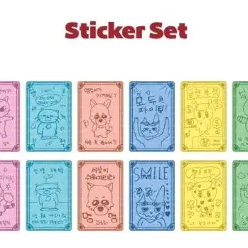 [BUNJANG] BOYNEXTDOOR Holiday Sticker Set / 보이넥스트도어 홀리데이 스티커 세트