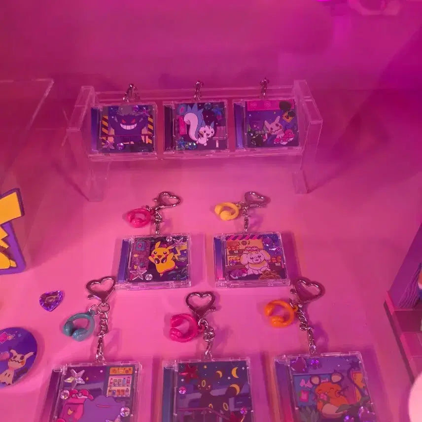 [BUNJANG] Pokemon CD Keyring Gacha Full Set (Sealed) / 포켓몬 CD 키링 가챠 (풀세트 미개봉)