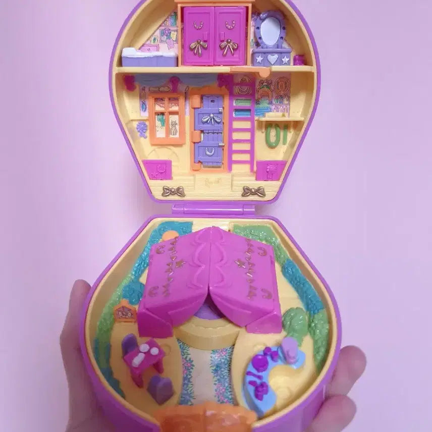 [BUNJANG] Vintage Polly Pocket Pony Riding Show 98% Complete / 빈티지 폴리포켓 - 포니 라이딩 쇼 98프로 컴플릿