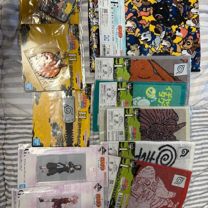 [BUNJANG] Naruto Ichiban Kuji Figures Bundle Set / 나루토 제일복권 상위상 피규어 굿즈 하위상 일괄