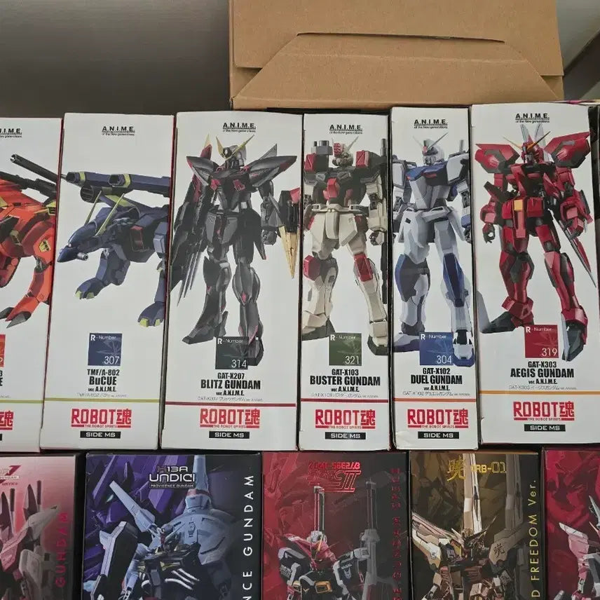 [BUNJANG] Robot Spirits Gundam SEED A.N.I.M.E. Series Figures / 로봇혼 건담 SEED 시리즈 A.N.I.M.E. 시리즈 팝니다.
