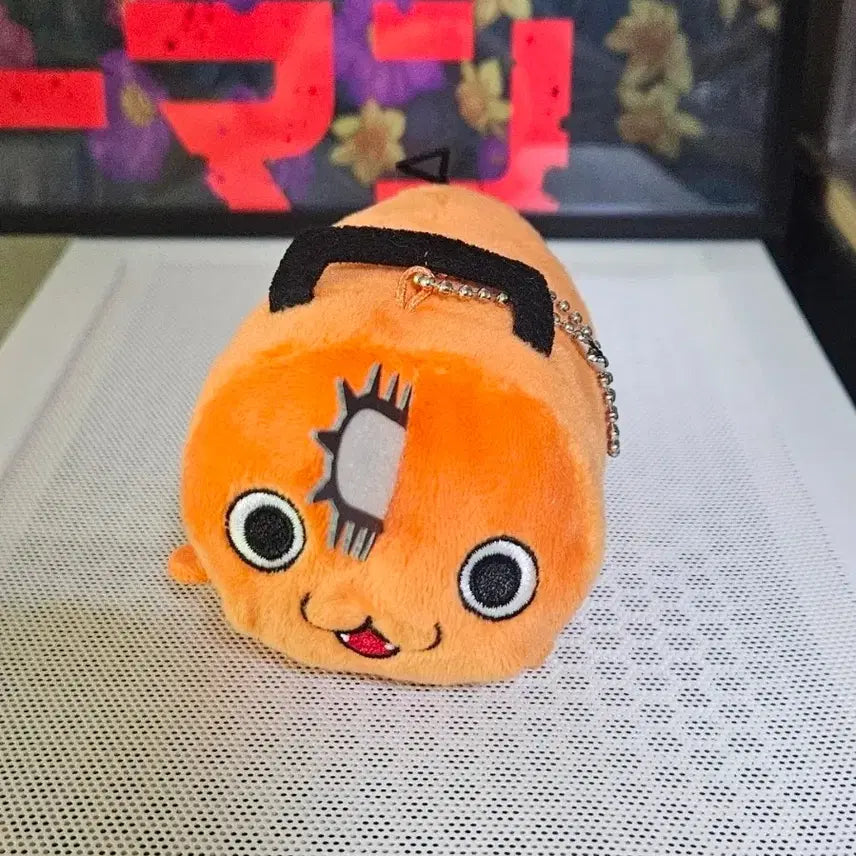 [BUNJANG] Chainsaw Man Pochita Plush Keychain / 체인소맨 포치타 인형 키링