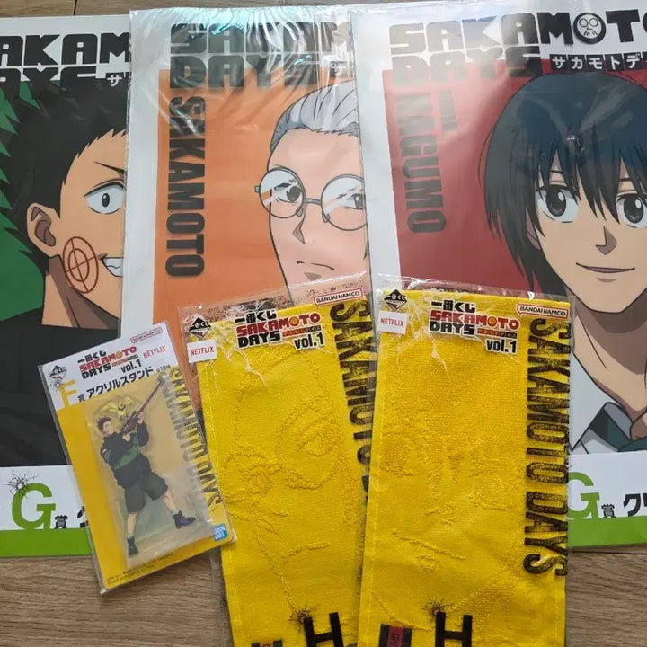 [BUNJANG] Sakomoto Days Ichiban Kuji Goods Set / 사카모토 데이즈 제일복권 굿즈 세트