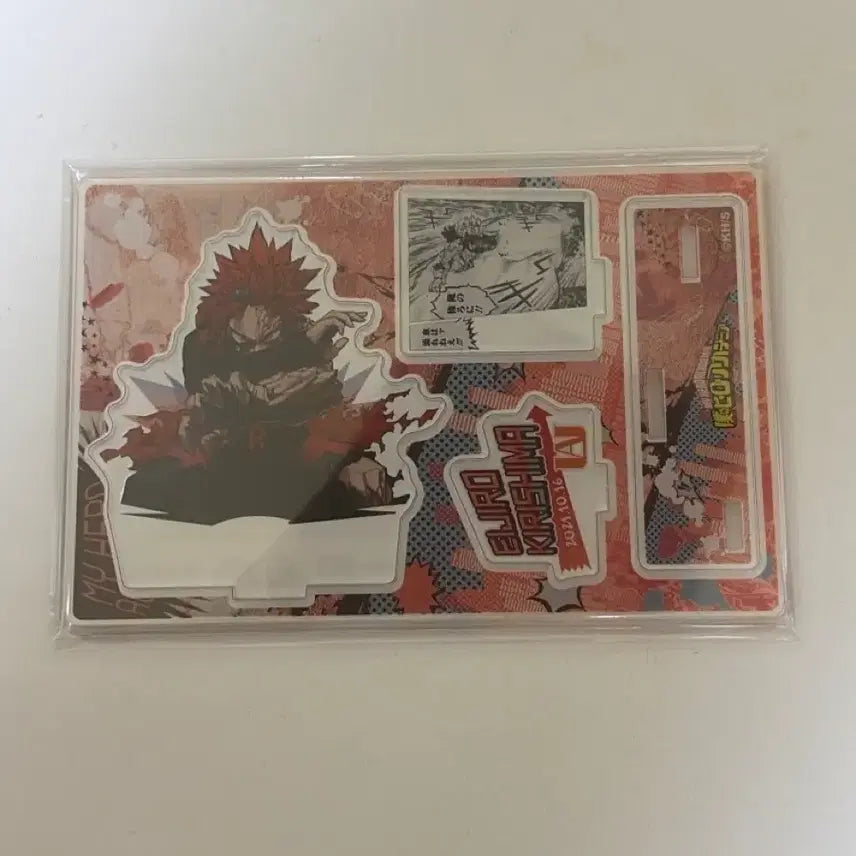 [BUNJANG] My Hero Academia Kirishima Eijiro Birthday Jump Shop Diorama Acrylic Stand / 히로아카 나히아 키리시마 생일 점프샵 디오라마 아크릴 스탠드