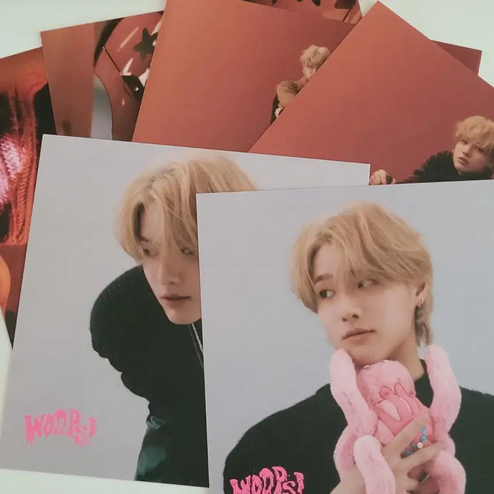 [BUNJANG] WOODZ OOPS! Limited Edition First Press Full Set Album (Unsealed) / 우즈 웁스 예약구매 초판한정 풀구성 개봉 앨범