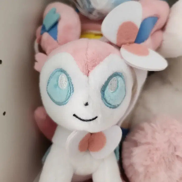 [BUNJANG] Pokemon Nymphia Fit Doll Plush / 포켓몬스터 님피아 fit 핏 인형 누이 포켓몬센터 카드 피규어
