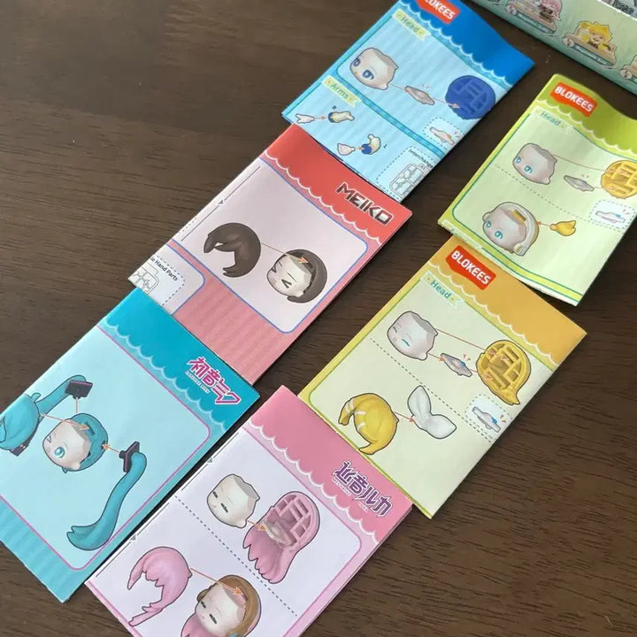 [BUNJANG] Vocaloid Blocky Terrace Party Figure Full Set (6 Types) / (일괄) 보컬로이드 블로키 테라스 파티 피규어