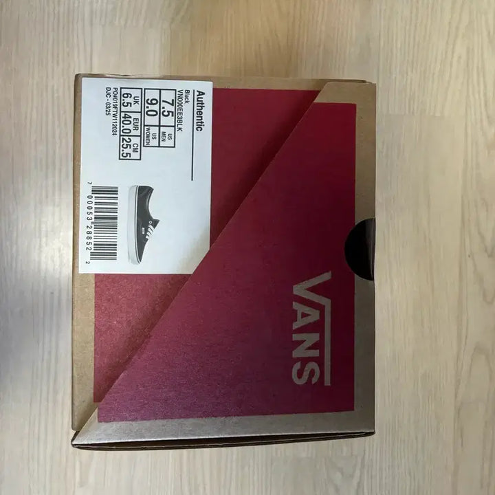 [SOLD OUT] 반스 어센틱 255 새상품