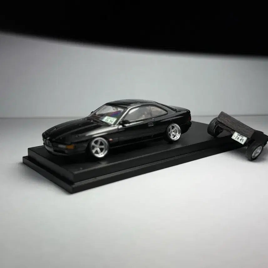 [BUNJANG] Custom BMW E31 1:64 Scale Stance Trailer Set / 커스텀 BMW 1:64 스탠스 트레일러  세트