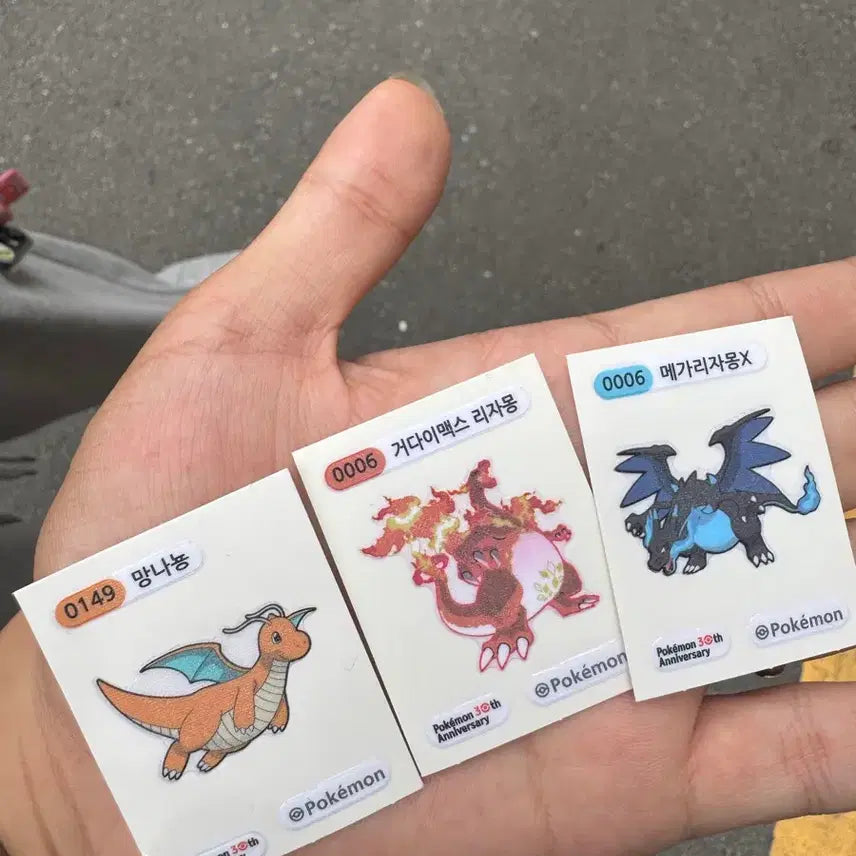 [BUNJANG] Pokemon 30th Anniversary Sticker Collection / 포켓몬 띠부실 컬렉션(154종)
