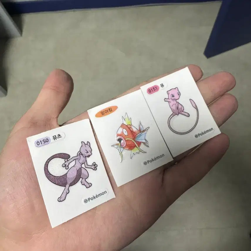 [BUNJANG] Pokemon 30th Anniversary Sticker Collection / 포켓몬 띠부실 컬렉션(154종)