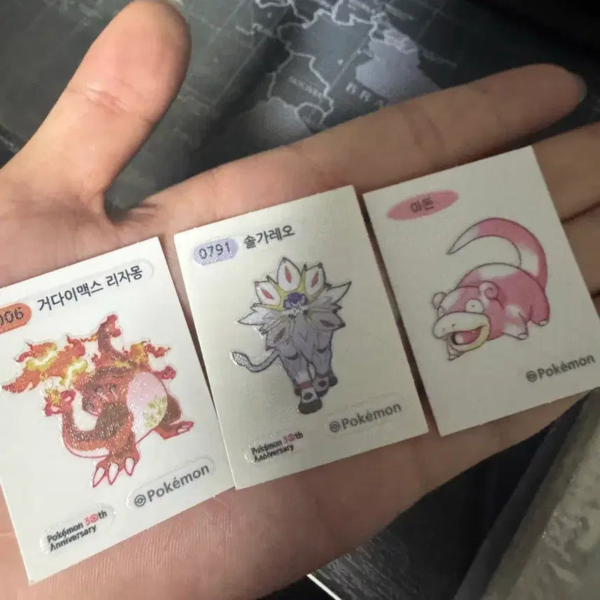 [BUNJANG] Pokemon 30th Anniversary Sticker Collection / 포켓몬 띠부실 컬렉션(154종)