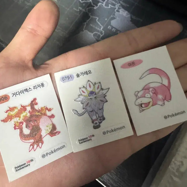 [BUNJANG] Pokemon 30th Anniversary Sticker Collection / 포켓몬 띠부실 컬렉션(154종)