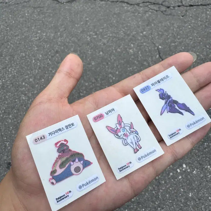 [BUNJANG] Pokemon 30th Anniversary Sticker Collection / 포켓몬 띠부실 컬렉션(154종)