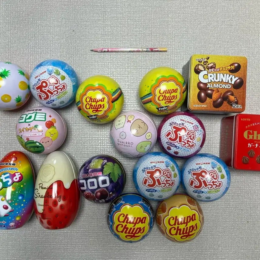 [BUNJANG] Chupa Chups Sumikko Gurashi Tin Case / (개별)츄파춥스 젤리 스밋코구라시 틴케이스