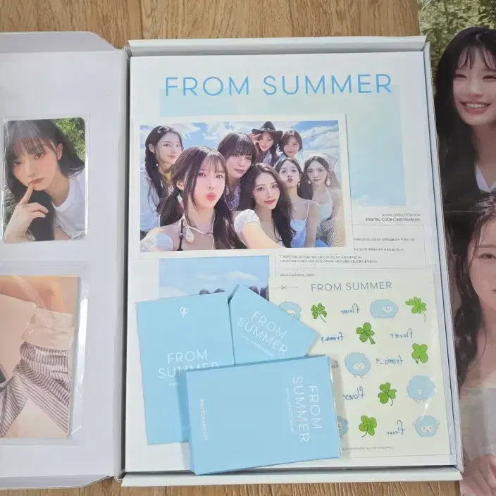 [BUNJANG] fromis_9 From Summer Photobook Bundle Set Photocard / 프로미스나인 프롬썸머 포토북 단순개봉,포토카드 일괄 판매합니다.