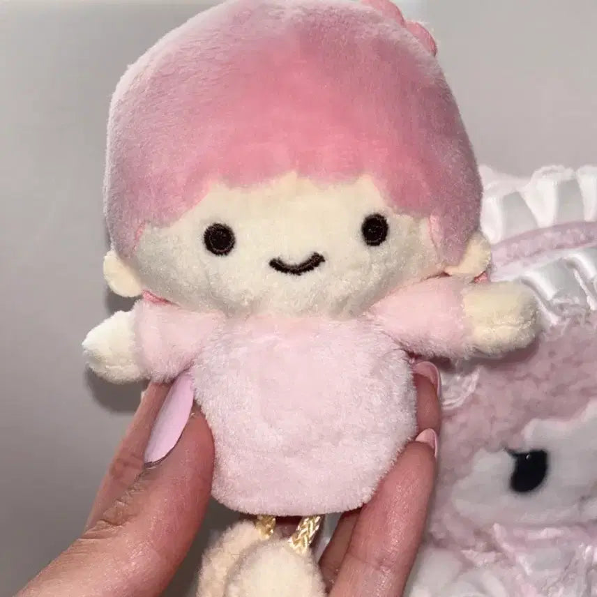 [BUNJANG] Sanrio Kiki Lala Little Twin Stars Lala Dangling Plush Mascot / 산리오 키키라라 라라 달랑이 인형 마스코트