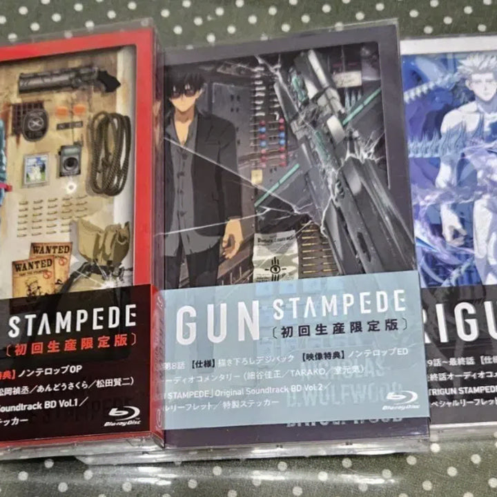 [BUNJANG] Trigun Stampede Season 1 Blu-ray Complete Set Limited Edition / 트라이건 스탬피드 1기 블루레이 1~3권 완결 초회한정판 판매