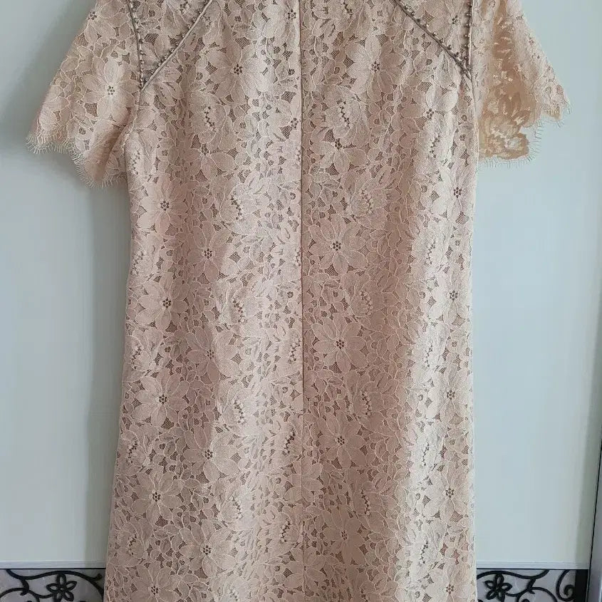 [BUNJANG] Sandro Lace Cubic Point Dress (Size 36) / 새상품 산드로 원피스 36사이즈