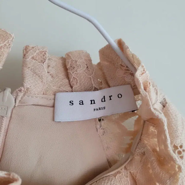 [BUNJANG] Sandro Lace Cubic Point Dress (Size 36) / 새상품 산드로 원피스 36사이즈