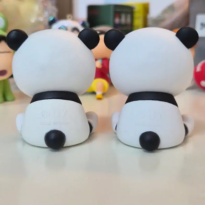 [BUNJANG] Crayon Shin-chan Panda Figure (Random) / [소장품] 짱구 랜덤 피규어 > 판다 짱구 피규어