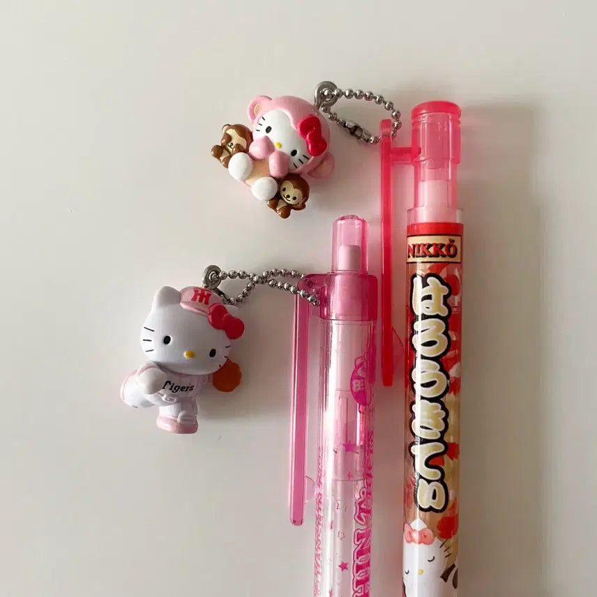 [SOLD OUT] 고전 키티 야구 원숭이 샤프 볼펜