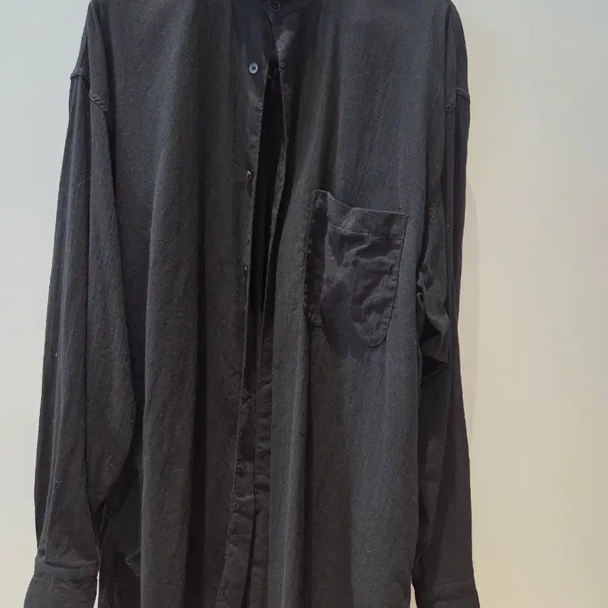 [BUNJANG] Comoli 24SS Oxford Shirt Black / [3]24SS 코모리 옥스 셔츠 블랙