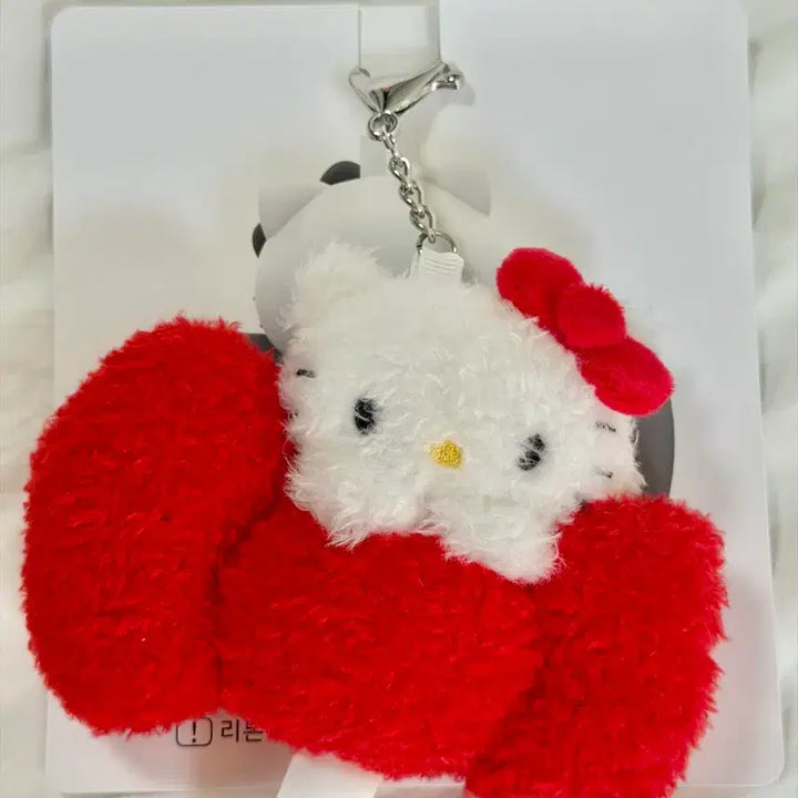 [BUNJANG] Hello Kitty Plush T-Money Card Case / 헬로키티 봉제 교통카드(티머니 카드)