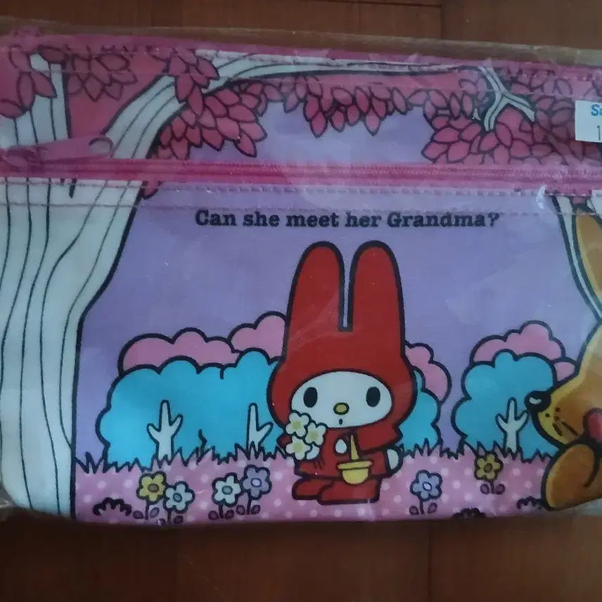 [BUNJANG] Sanrio My Melody Classic Retro Pouch Pencil Case (Sealed) / 산리오 고전 레트로 빨간 마이멜로디 파우치 필통 정품 완전 미개봉 새상품