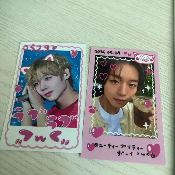 [BUNJANG] Park Jihoon Cafe Pudding Cafe Photocard Bundle Set / 박지훈 생카 푸딩가게 포토카드 일괄