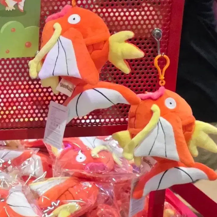 [SOLD OUT] [BUNJANG] Pokemon Sports Day Magikarp Drawstring Bag + Pouch Bag Charm Set / 잉어킹 조리개 가방 + 파우치 가방걸이 세트