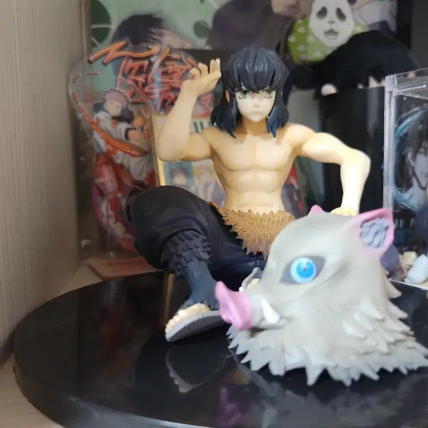 [BUNJANG] Demon Slayer Inosuke Figure / 귀칼 이노스케 쿠지D상 피규어