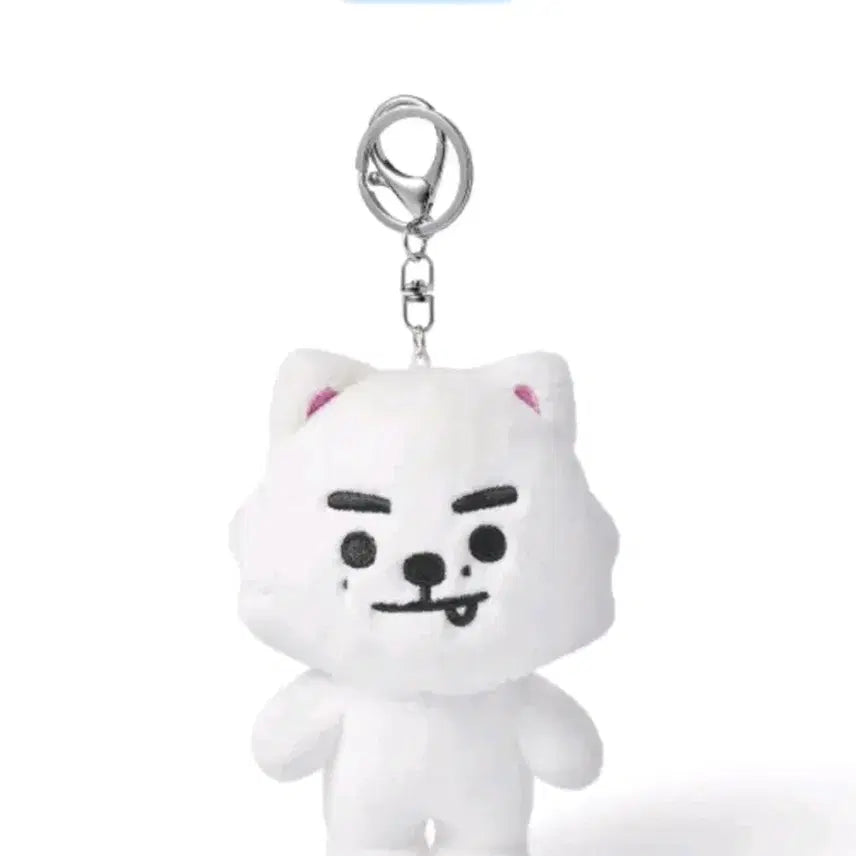[BUNJANG] ENHYPEN Sunghoon Snowe Enchin Plush Keychain / 엔하이픈 성훈 스노위 snowe 엔친 플러시 키링 양도 판매