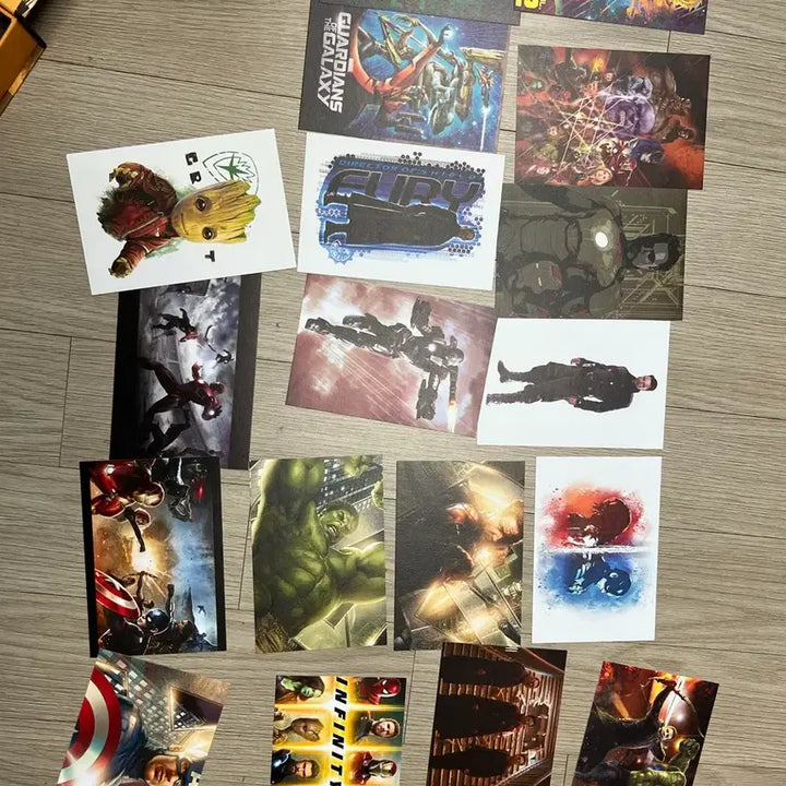 [BUNJANG] Marvel Studios Avengers 100 Postcard Set / 마블 스튜디오 어벤져스 엽서 100장 세트