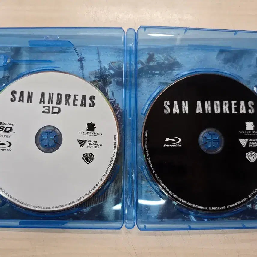 [BUNJANG] San Andreas Blu-ray Disc / [DVD](블루레이) 액션외국영화 "샌 안드레아스" 판매합니다.