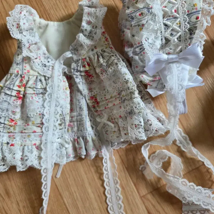 [BUNJANG] Baby Doll Dress and Headband Set / 베이비돌 인형 스위피님 의상