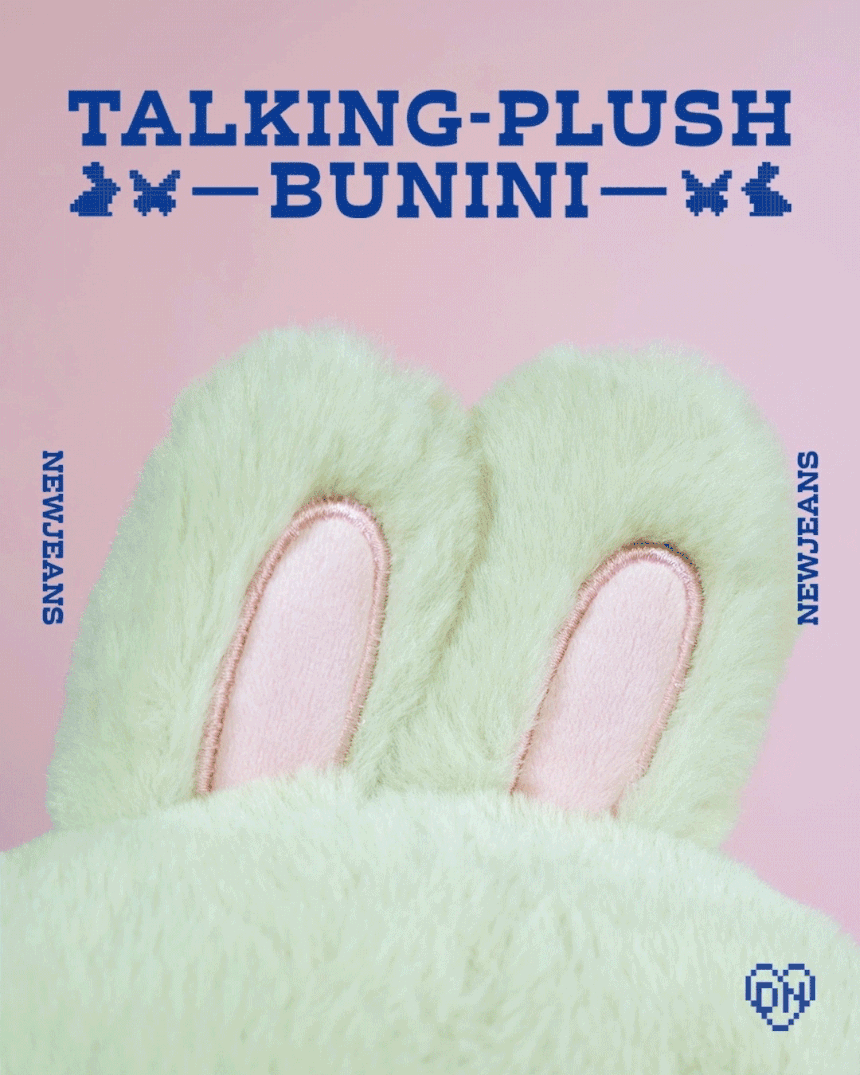 New Jeans - Bunini Talking Plush Doll - HALLYUSUPERSTORE