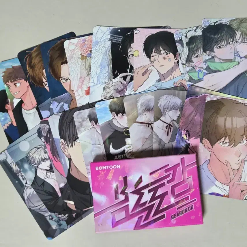 [BUNJANG] Bomtoon Do-gam Season 2 Full Set Photocard / 봄툰도감 시즌2 풀세트 봄툰 포토카드