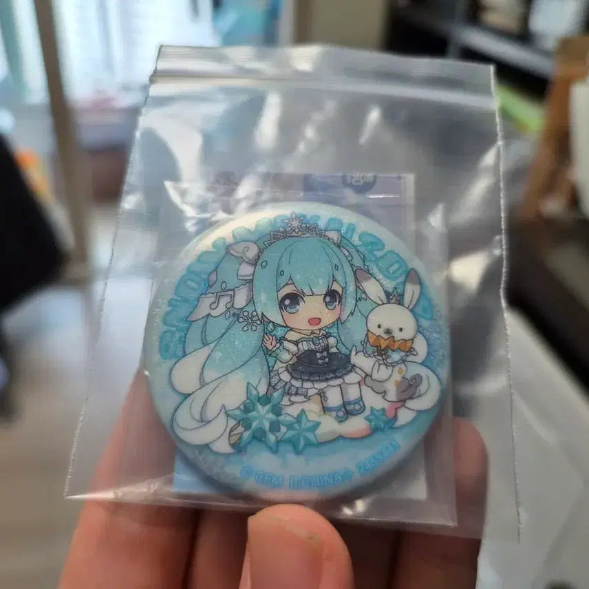 [BUNJANG] Yuki Miku 10th Anniversary 2019 Can Badge &amp; Strap Set / 2019년 10주년 유키미쿠 캔뱃지&amp;스트랩 Set