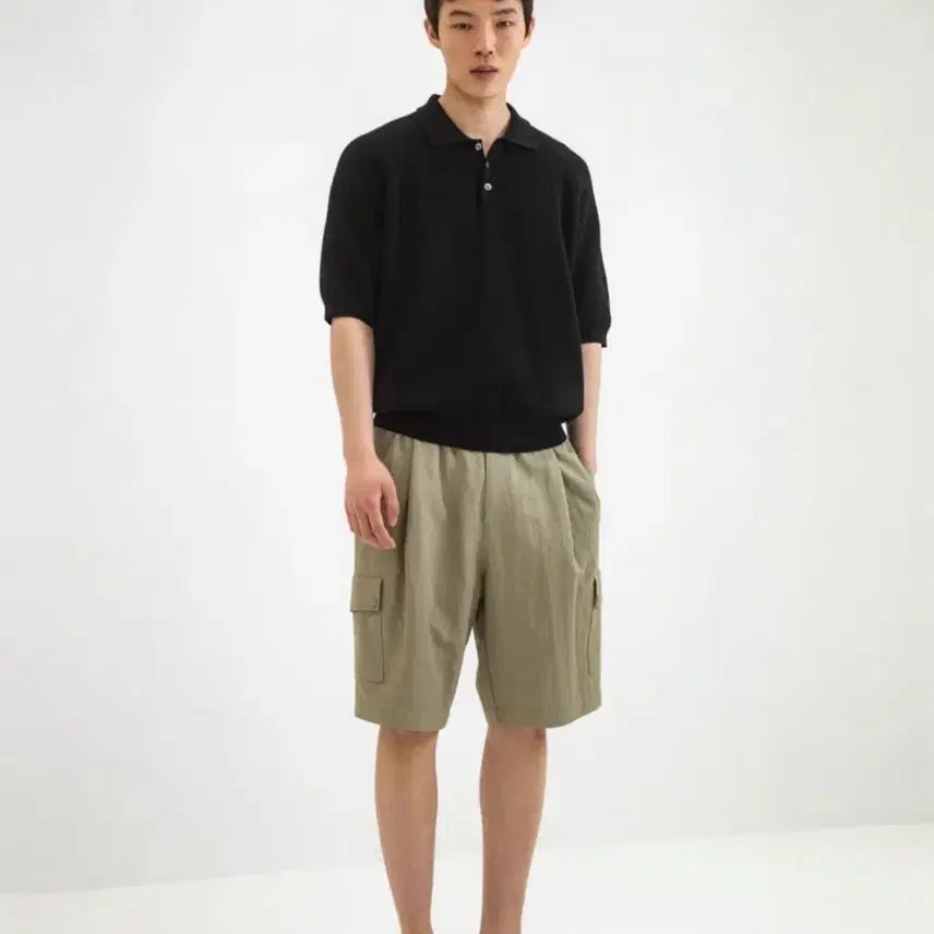 [BUNJANG] Blank Room Chilling Polo Knit Black / (3)블랭크룸 칠링 폴로니트 블랙
