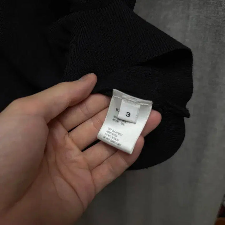 [BUNJANG] Blank Room Chilling Polo Knit Black / (3)블랭크룸 칠링 폴로니트 블랙