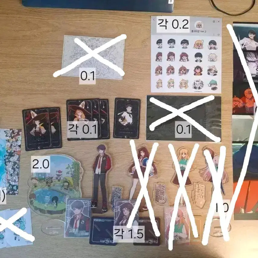 [BUNJANG] Zombie High Lee Yu-ri, Jeong Ye-seul, Kim Jun-ho, Go Na-rae Ecological Learning Park Acrylic Stand &amp; Postcard Set / 좀비고 이유리 정예슬 김준호 고나래 생태학습공원 아크릴 스탠드 엽서