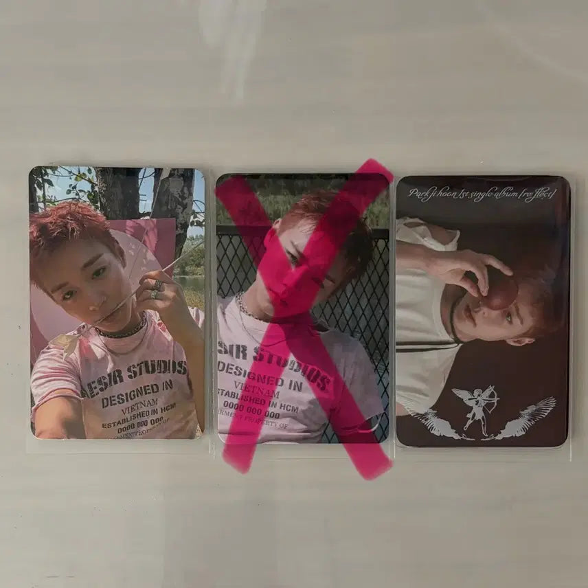 [BUNJANG] Park Jihoon Reflect Photocard Bundle Set / [일괄] 박지훈 리플렉트 플브ver 포카